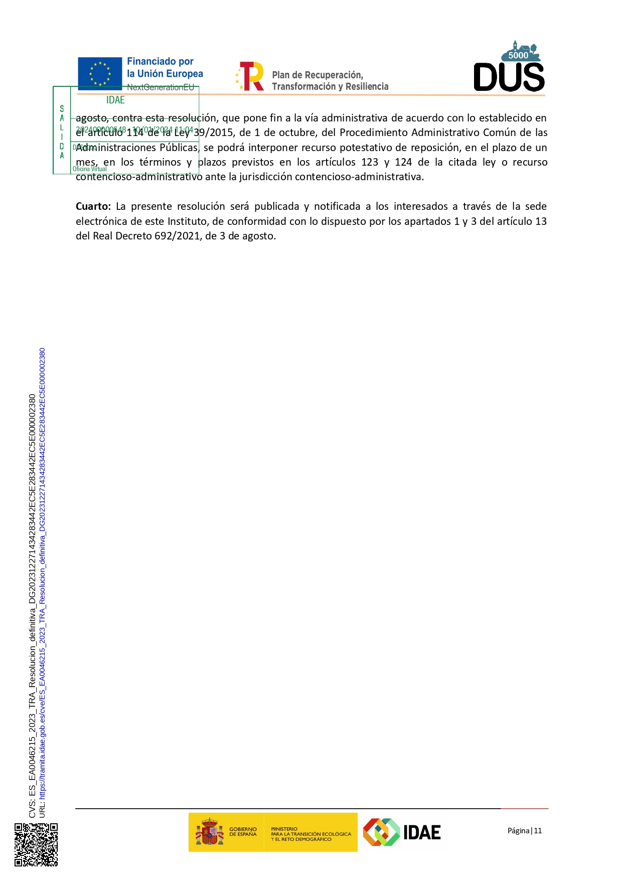 RESOLUCION IDAE 10/01/2024 CONCESION SUBVENCION (11)