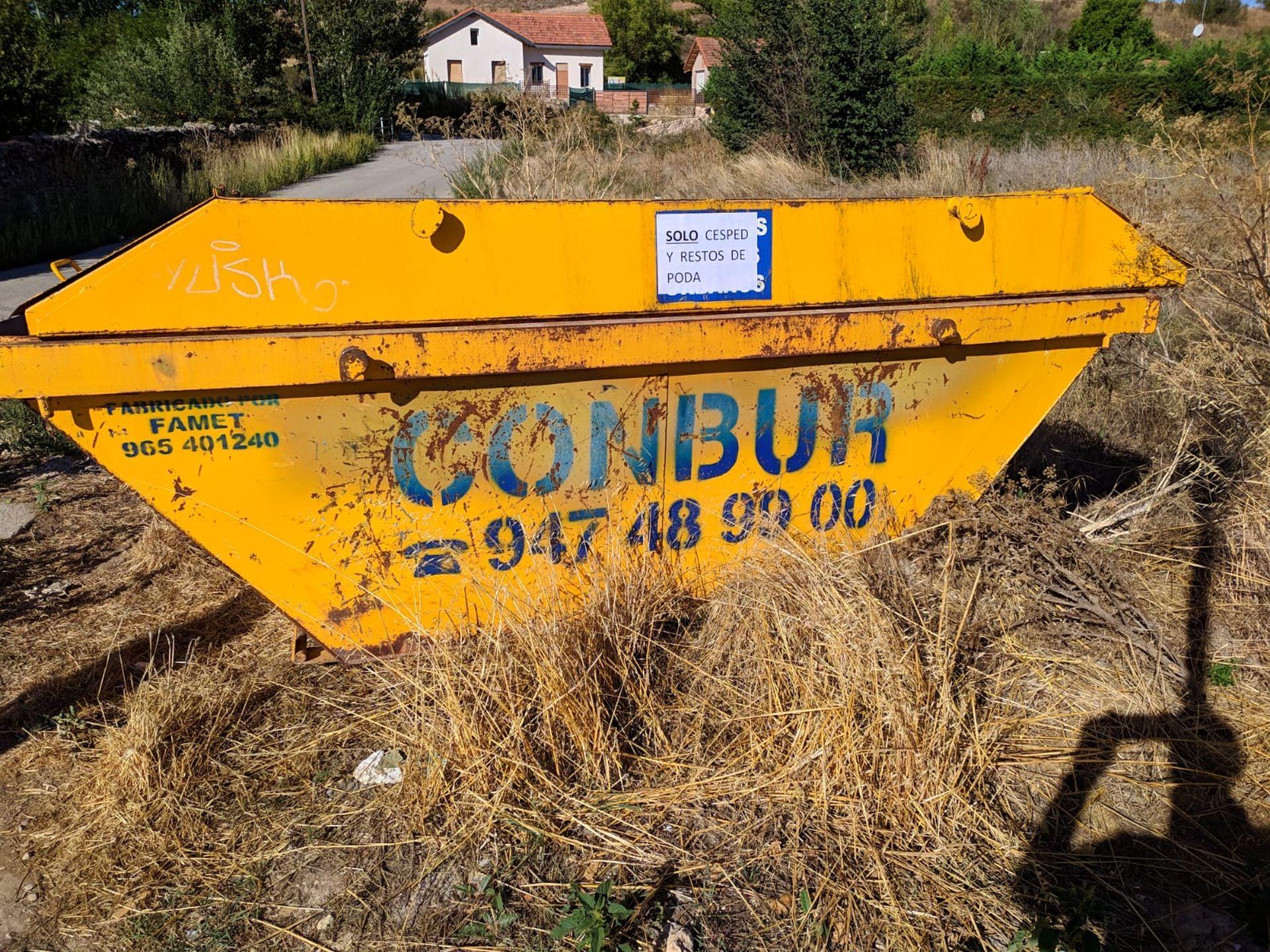 CONTENEDORES DE RESIDUOS DE JARDINERÍA